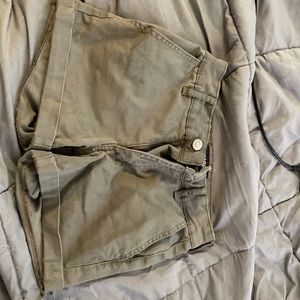 Aero highrise midi shorts